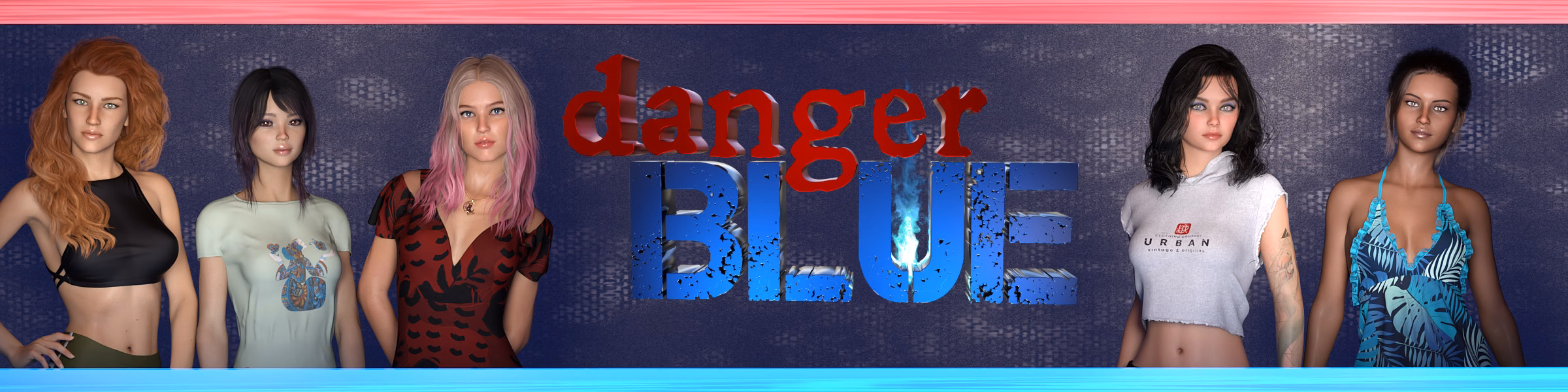 危险深蓝：欲望交织（Danger BLUE）v0.2.5 精翻汉化 游戏截图 1